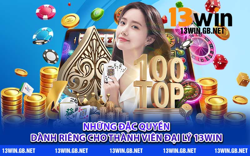 Những đặc quyền dành riêng cho thành viên đại lý 13WIN