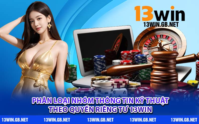 Phân loại nhóm thông tin kỹ thuật theo quyền riêng tư 13WIN